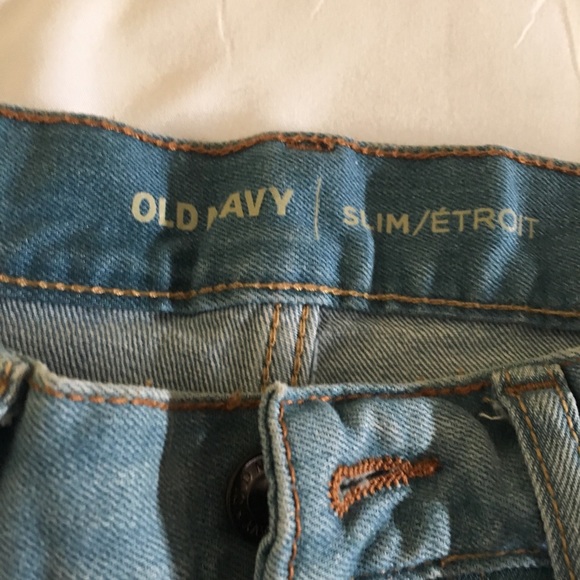 Old Navy light wash Slim tapered Jeans - Picture 4 of 6